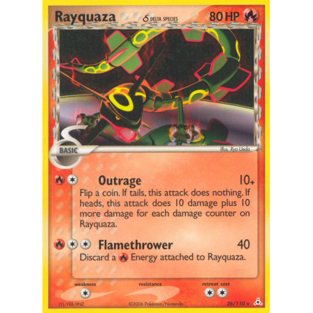 Rayquaza δ (Reverse Holo)