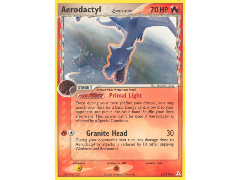 Aerodactyl δ (Reverse Holo)