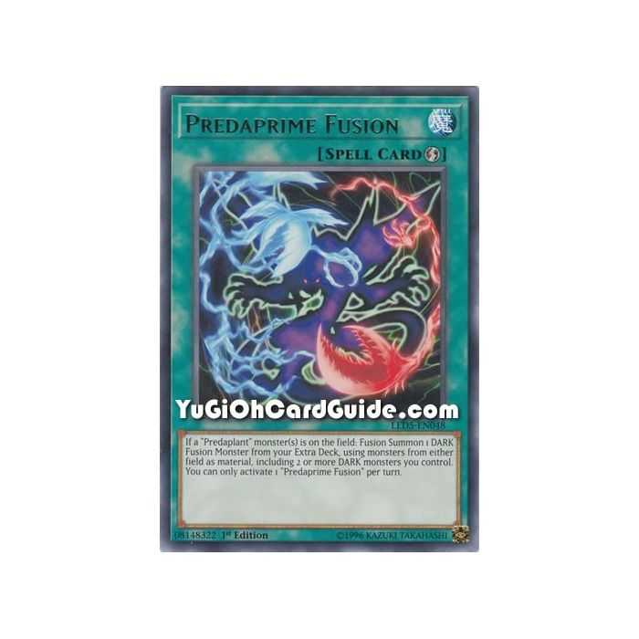 Predaprime Fusion (Rare) – Legendary Duelist Immortal Destiny | Carta YUGIOH en México