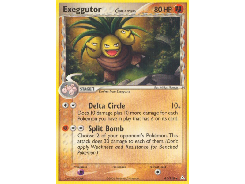 Exeggutor δ (Reverse Holo)