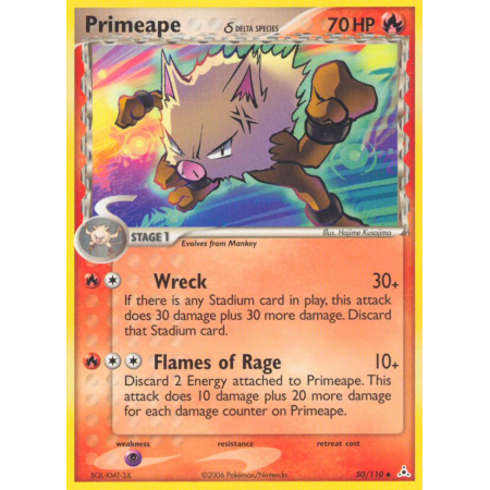 Primeape δ (Reverse Holo)