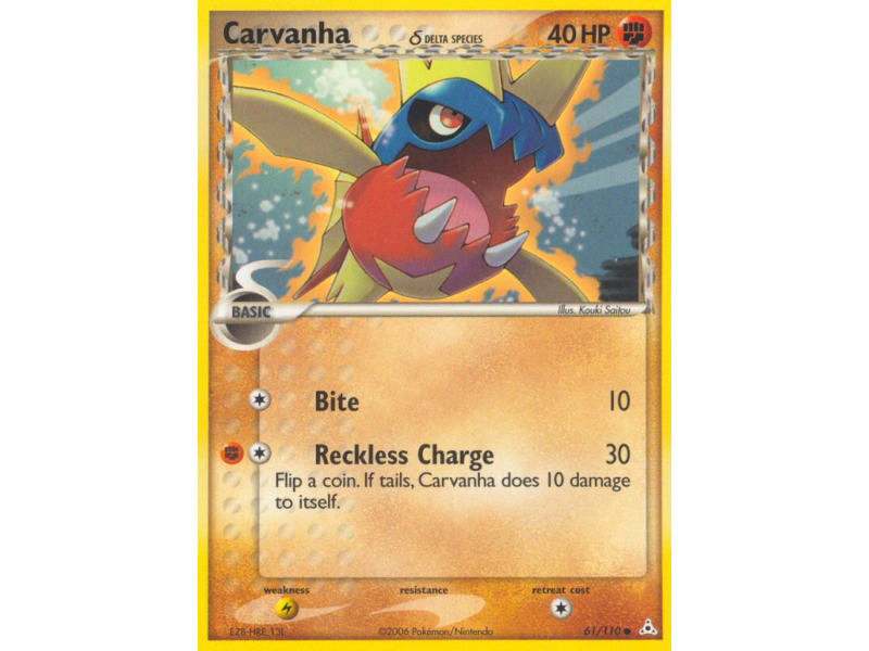 Carvanha δ (Reverse Holo)