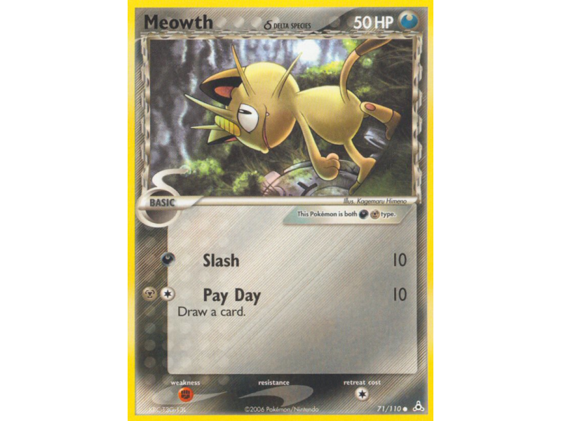 Meowth δ (Reverse Holo)