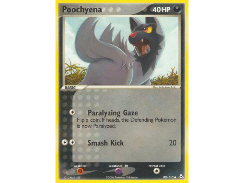 Poochyena (Reverse Holo)