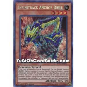 Infinitrack Anchor Drill (Secret Rare) – Infinity Chaser | Carta YUGIOH en México