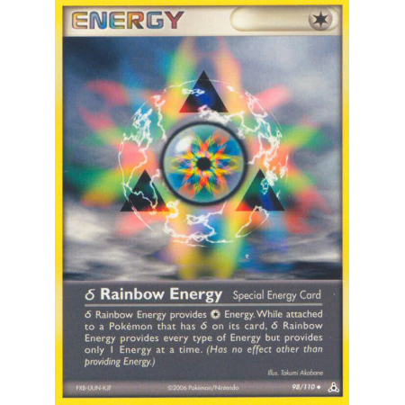 δ Rainbow Energy