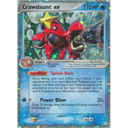 Crawdaunt ex