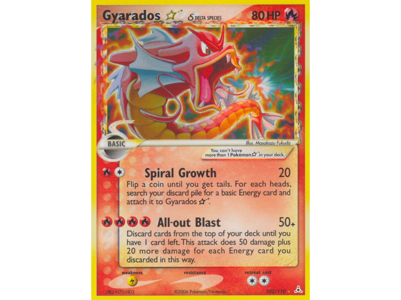 Gyarados ★ δ (Holo)