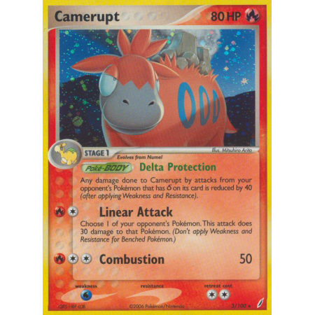Camerupt (Reverse Holo)