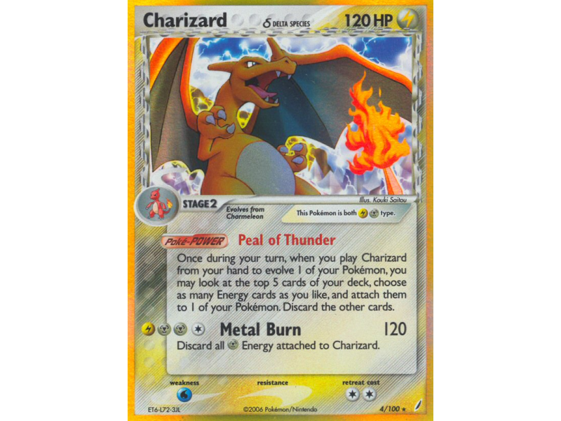 Charizard δ (Reverse Holo)