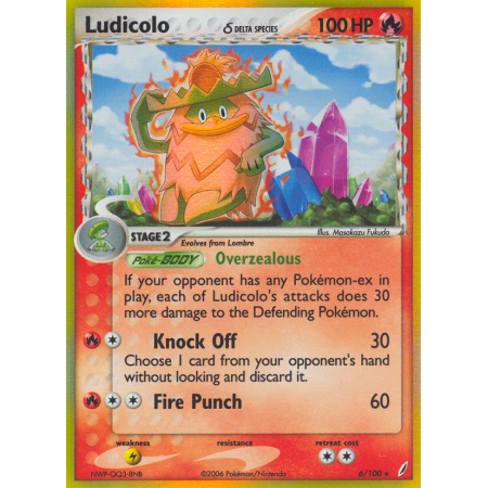 Ludicolo δ (Holo)