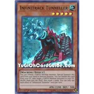 Infinitrack Tunneller (Super Rare) – Infinity Chaser | Carta YUGIOH en México