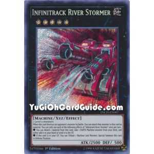 Infinitrack River Stormer (Secret Rare) – Infinity Chaser | Carta YUGIOH en México