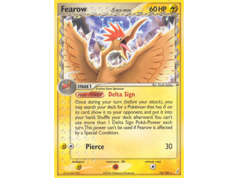 Fearow δ (Reverse Holo)