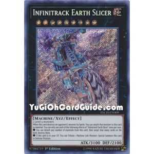 Infinitrack Earth Slicier (Secret Rare) – Infinity Chaser | Carta YUGIOH en México