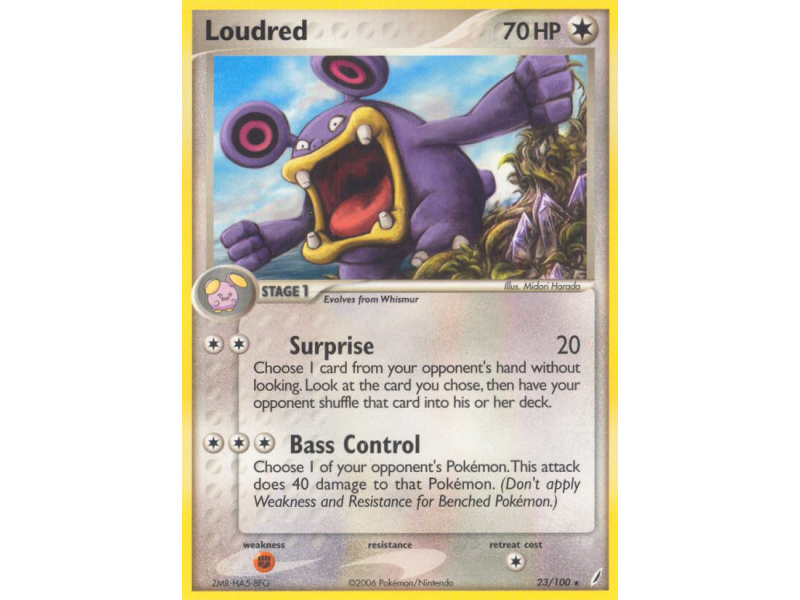 Loudred (Reverse Holo)