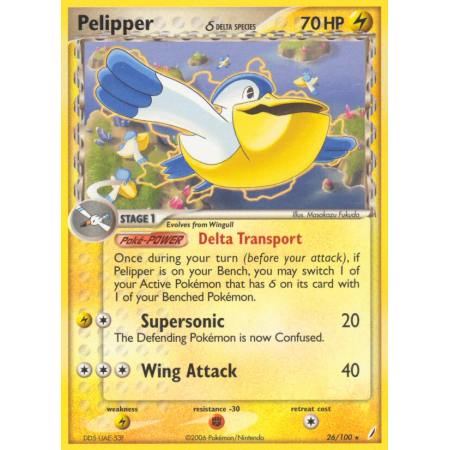 Pelipper δ