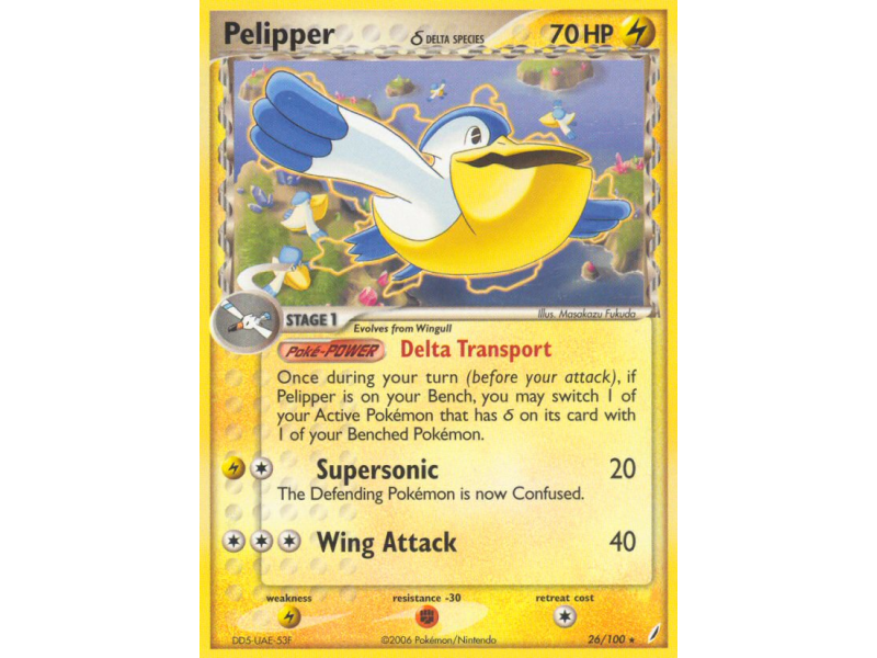 Pelipper δ