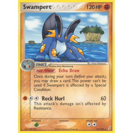 Swampert (Reverse Holo)