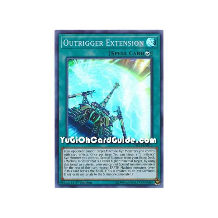 Outrigger Extension (Super Rare) – Infinity Chaser | Carta YUGIOH en México