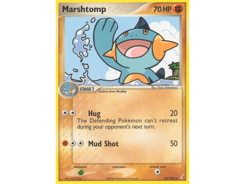 Marshtomp (Reverse Holo)
