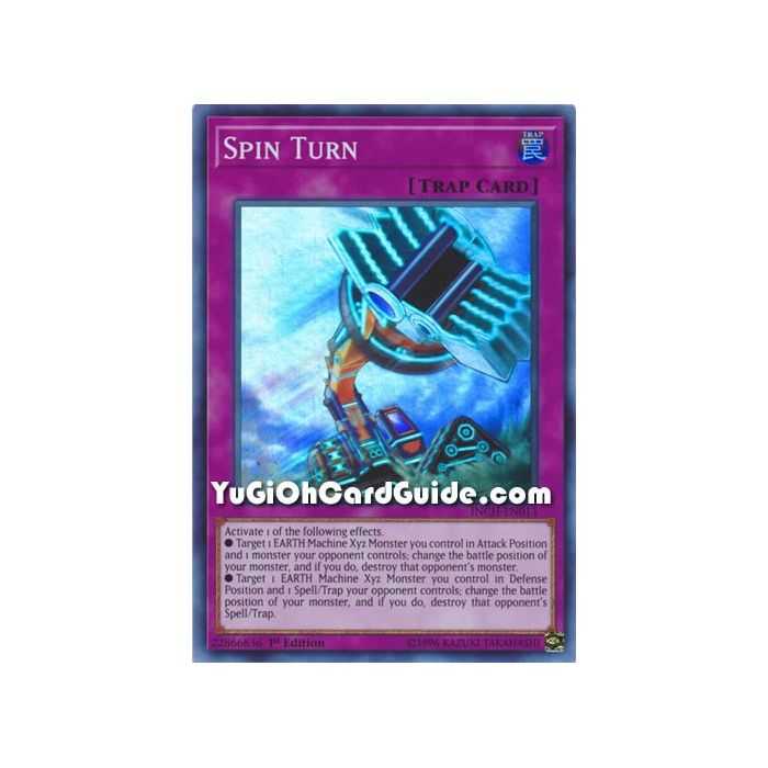 Spin Turn (Super Rare) – Infinity Chaser | Carta YUGIOH en México
