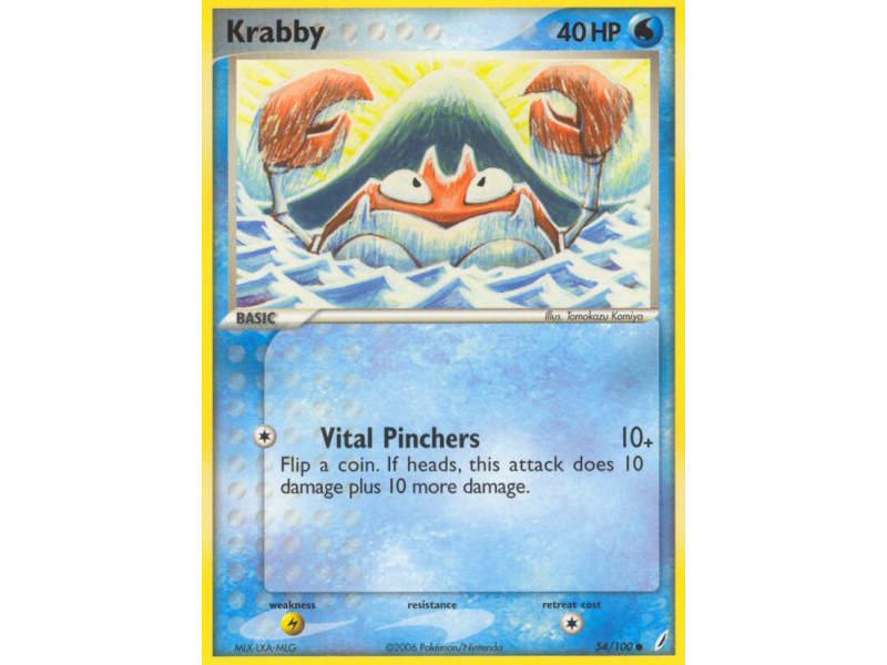 Krabby (Reverse Holo)