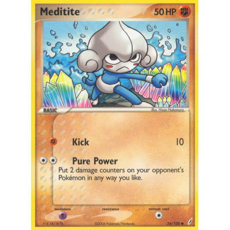 Meditite (Reverse Holo)