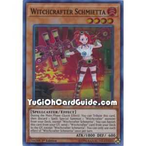Witchcrafter Schmietta (Super Rare) – Infinity Chaser | Carta YUGIOH en México