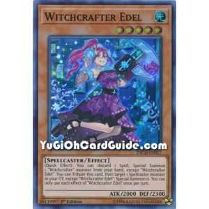 Witchcrafter Edel (Super Rare) – Infinity Chaser | Carta YUGIOH en México