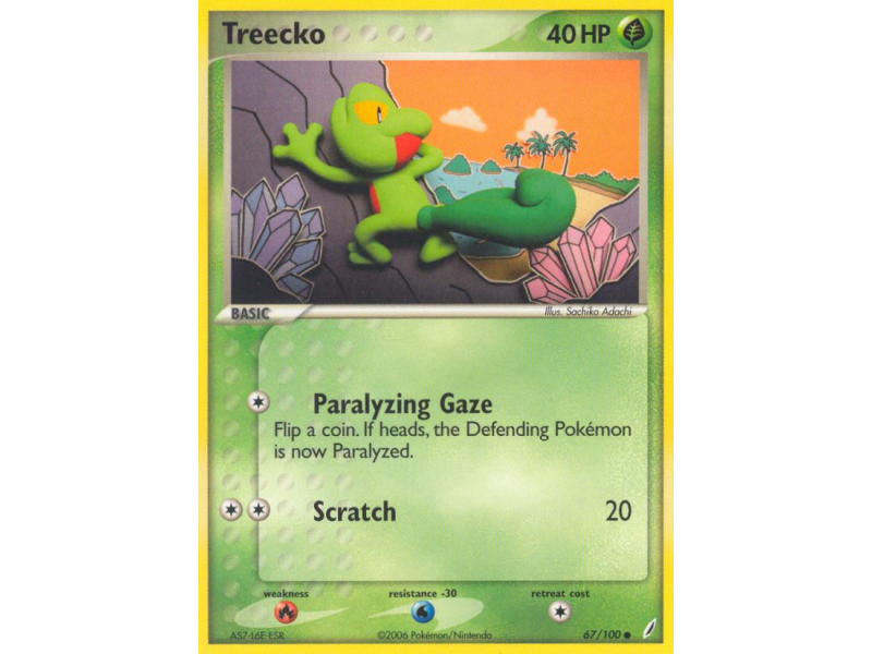 Treecko (Reverse Holo)
