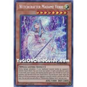 Witchcrafter Madame Verre (Secret Rare) – Infinity Chaser | Carta YUGIOH en México