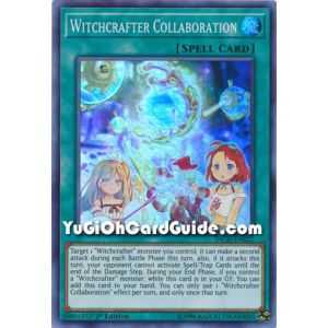 Witchcrafter Collaboration (Super Rare) – Infinity Chaser | Carta YUGIOH en México