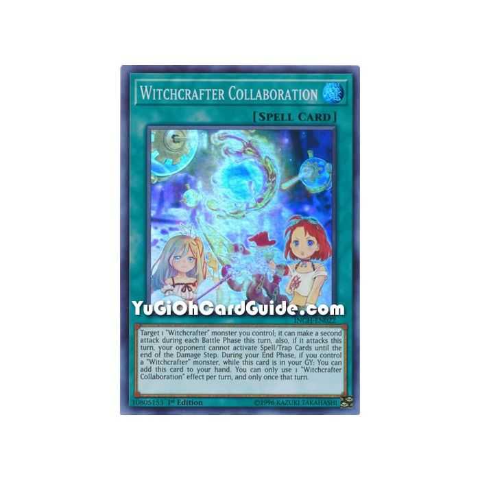 Witchcrafter Collaboration (Super Rare) – Infinity Chaser | Carta YUGIOH en México