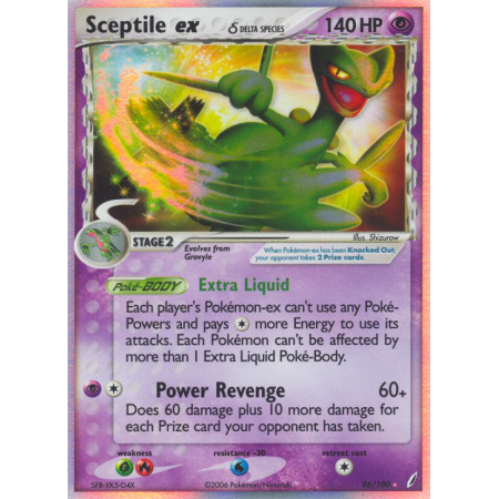 Sceptile ex δ