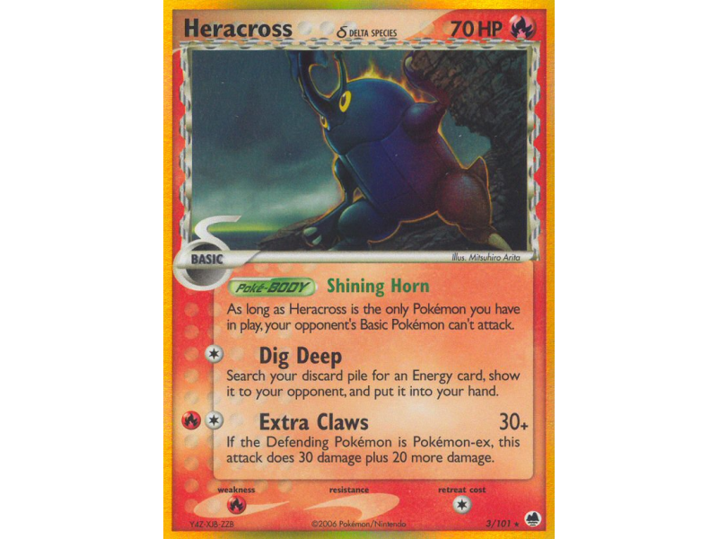Heracross δ (Reverse Holo)