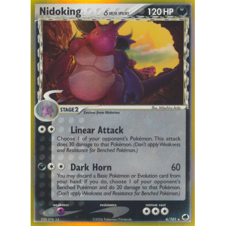 Nidoking δ (Holo)