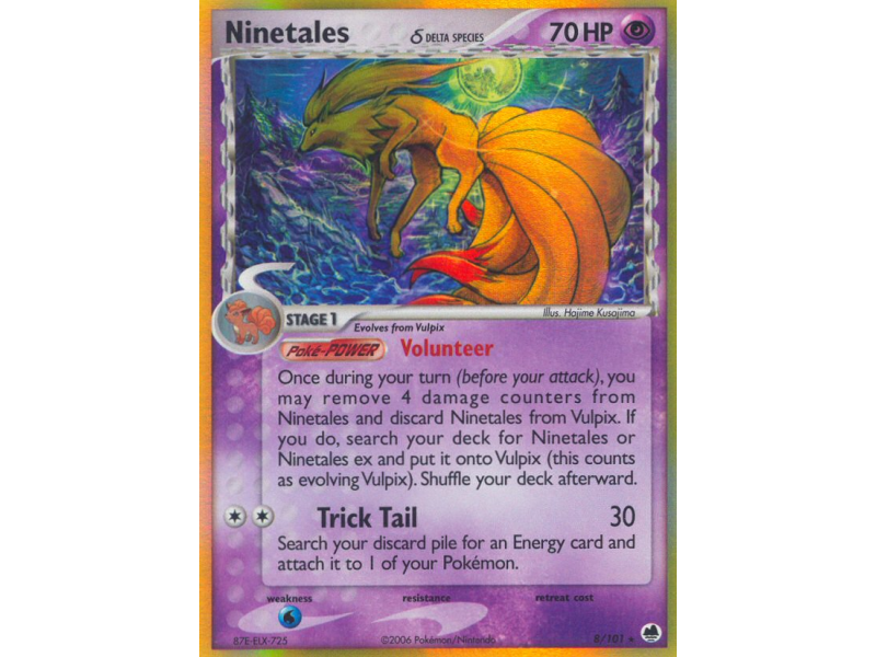 Ninetales δ (Reverse Holo)