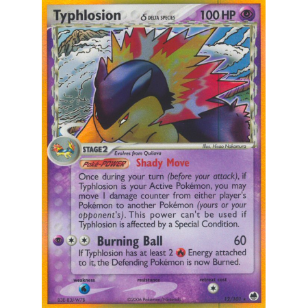 Typhlosion δ (Holo)
