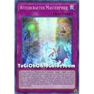 Witchcrafter Masterpiece (Super Rare) – Infinity Chaser | Carta YUGIOH en México