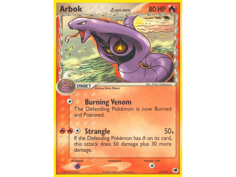 Arbok δ (Reverse Holo)