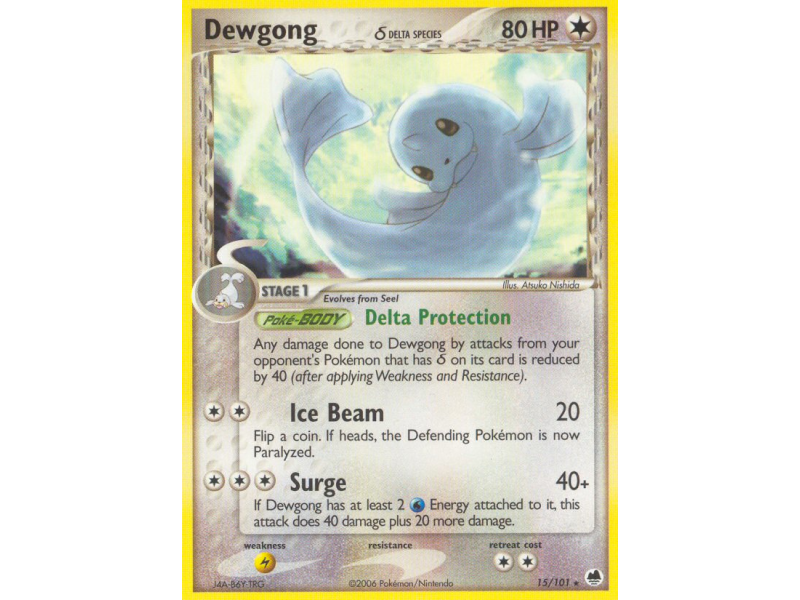 Dewgong δ (Reverse Holo)