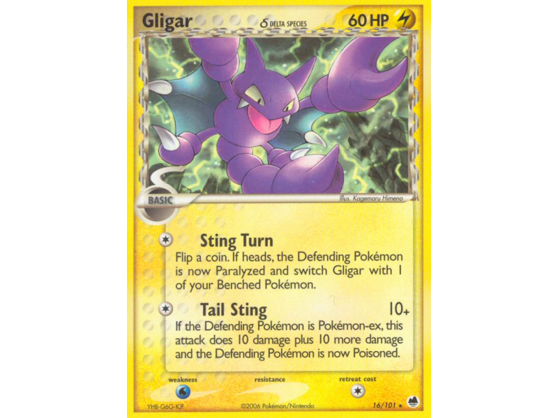 Gligar δ (Reverse Holo)