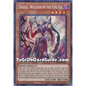 Serziel, Watcher of the Evil Eye (Secret Rare) – Infinity Chaser | Carta YUGIOH en México