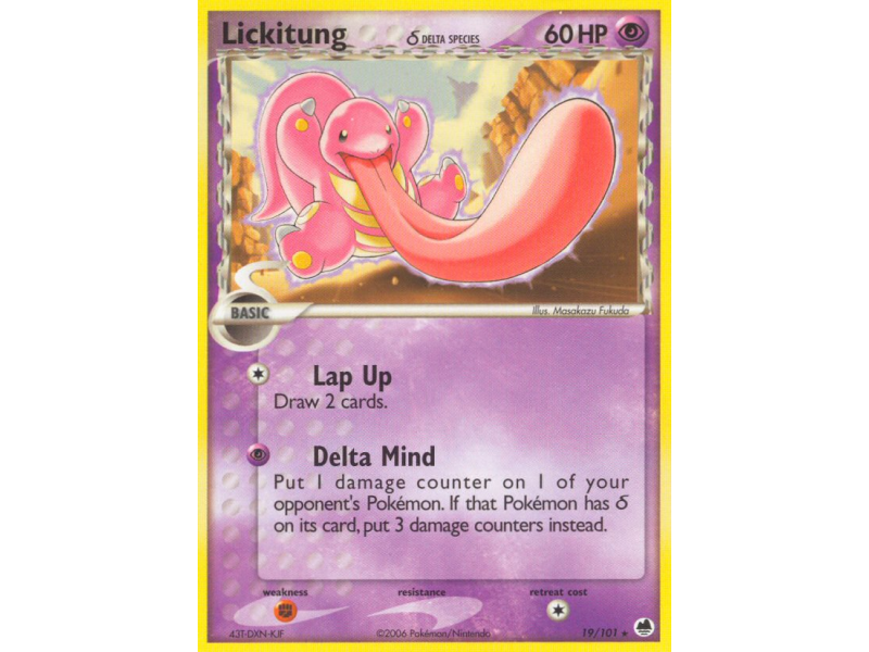 Lickitung δ (Reverse Holo)