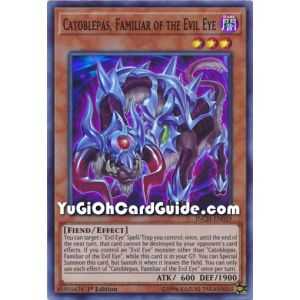 Catoblepas Familiar of the Evil Eye (Super Rare) – Infinity Chaser | Carta YUGIOH en México