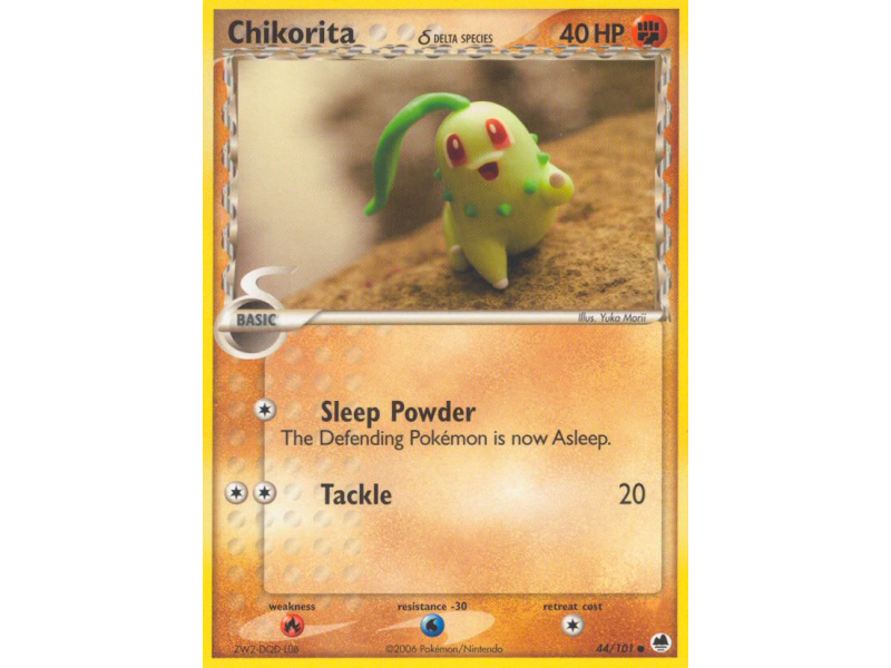 Chikorita δ (Reverse Holo)