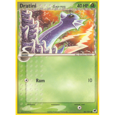 Dratini δ (Reverse Holo)