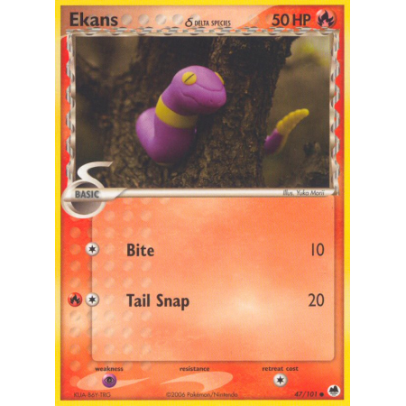 Ekans δ (Reverse Holo)
