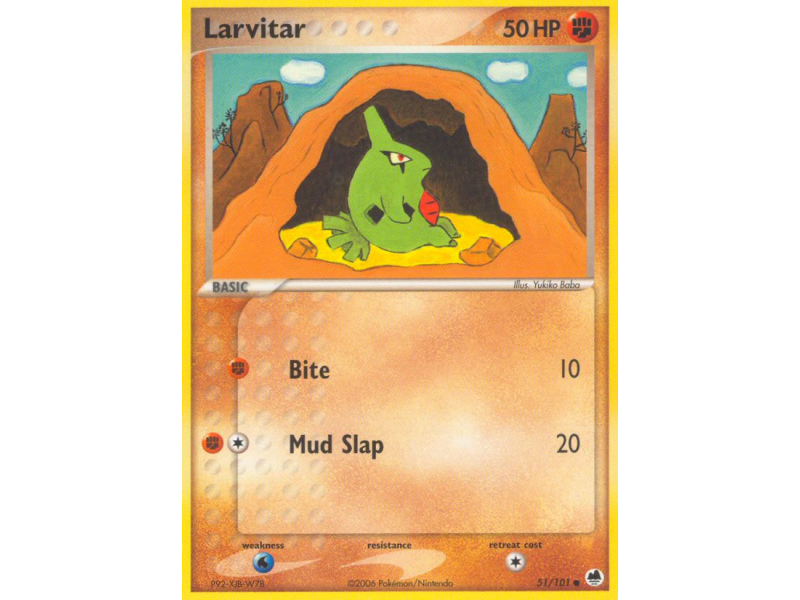 Larvitar (Reverse Holo)